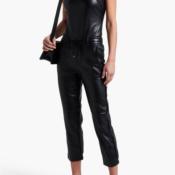 CAMI NYC black pleather pants, size XS - Picture 1 of 12